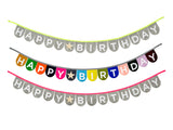 Happy Birthday Banner (Multi Color)